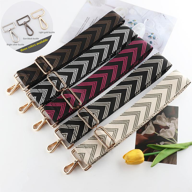 Wide Herringbone Arrow Shoulder Strap