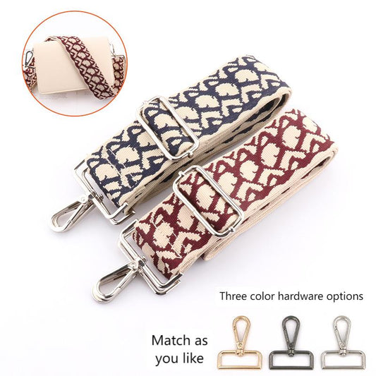 Wide D-shaped Bag Shoulder Straps