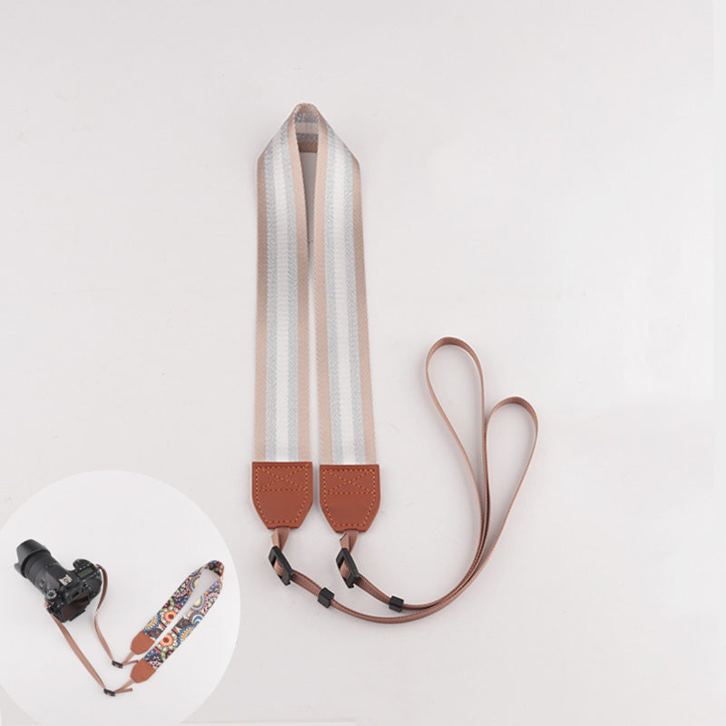 Stylish Leather Camera Strap