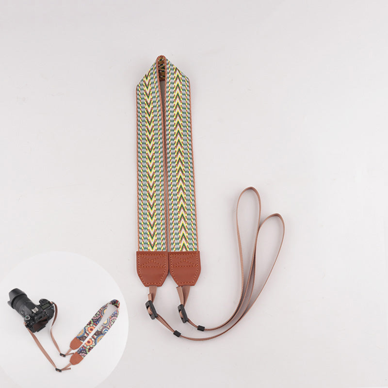 Stylish Leather Camera Strap