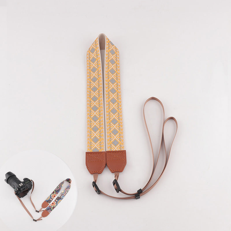 Stylish Leather Camera Strap