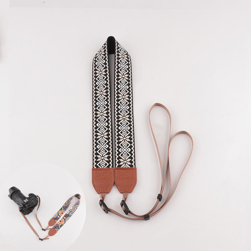 Stylish Leather Camera Strap